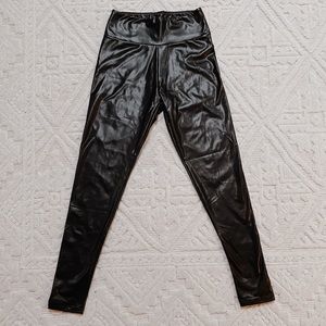 STREETWEAR SOCIETY Small Pleather Leggings Pants